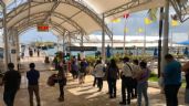 Cruce marítimo de Cancún-Isla Mujeres registra buen flujo de turistas