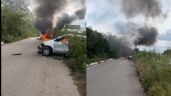 Choque entre dos autos en la vía Mérida-Tecoh deja tres heridos