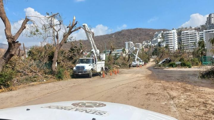 Gobierno de México reporta avances en Acapulco luego del paso del Huracán Otis