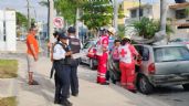 Accidente vial en Campeche: Choque 'sacude' a pasajeros de un Chevy en la Miguel Alemán