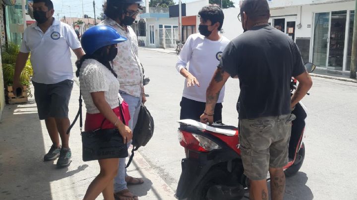 En Cozumnel, arrendadoras ponen en riesgo a turistas inexpertos en motocicletas
