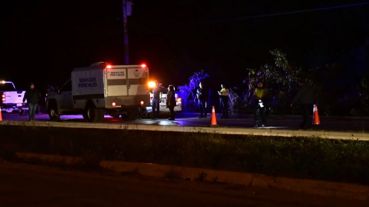 Muere hombre atropellado en la carretera federal 307 de Puerto Morelos