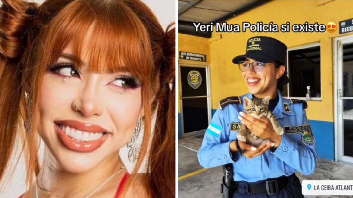 ¿Separadas al nacer? Policía de Honduras se hace viral por su parecido con Yeri Mua