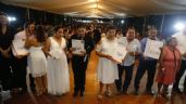 Así se vivió la boda colectiva en la Feria Yucatán Xmatkuil 2023: FOTOS