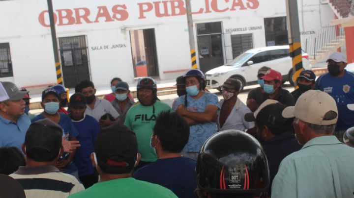 Sindicalizados del Ayuntamiento de Tizimín denuncian al Alcalde por falta de pagos