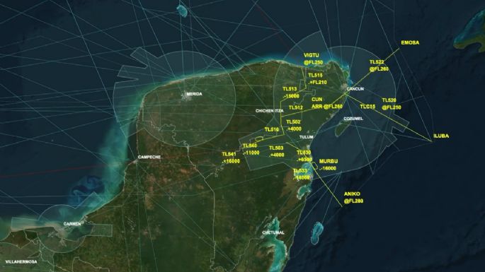 Reestructuran espacio aéreo en Quintana Roo ante la inauguración del aeropuerto de Tulum