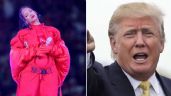 Trump reaparece e insulta a Rihanna tras su participación en el Super Bowl