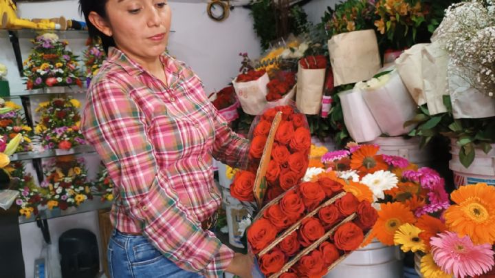 En Tizimín, las flores son un lujo este 14 de febrero; cuestan hasta 80 pesos cada una