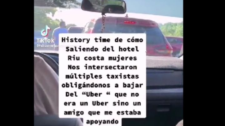 Taxistas agreden a turistas al confundirlos con Uber en Isla Mujeres: VIDEO