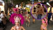Al ritmo de samba, turista brasileño se roba el desfile del Carnaval de Playa del Carmen 2023: VIDEO