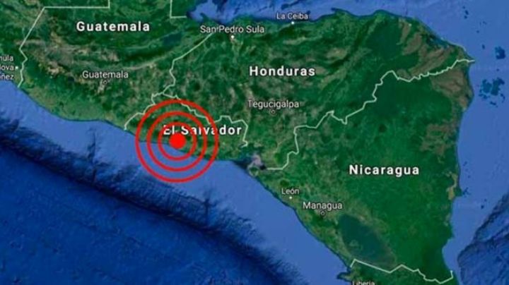 El Salvador, Honduras y Nicaragua víctimas de un sismo