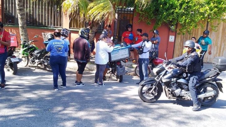 Detienen a presunto extorsionador repartidores en Chetumal