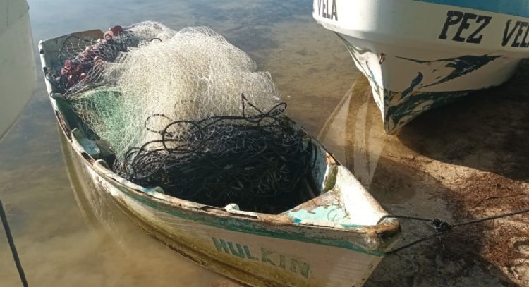 Pescadores de Chabihau capturan jaiba por vaciante marina: FOTO