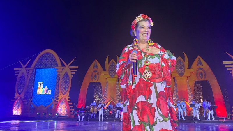 Carnaval de Mérida 2023: Margarita la Diosa de la Cumbia hace bailar a los asistentes