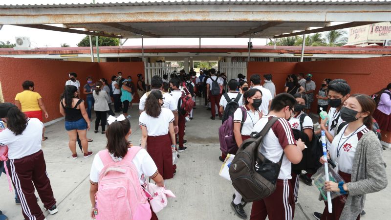 Gobierno Federal promueve prevención contra el COVID en escuelas de Yucatán