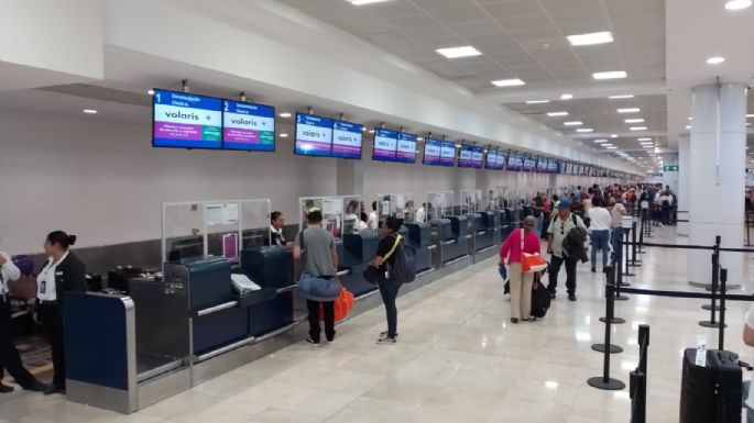 Disminuyen las operaciones aéreas en el aeropuerto de Cancún: EN VIVO