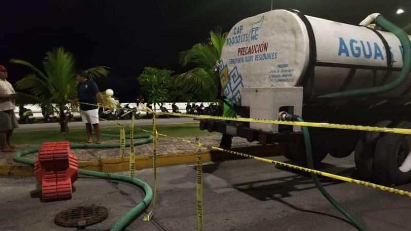 Invertirán 60 mdp para cambiar drenajes de aguas residuales en Cozumel