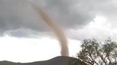 ¡De película! Tornado sorprende a los habitantes de San Luis Potosí