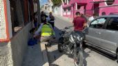 Conductor atropella a una pareja de motociclistas en Campeche