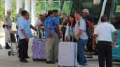 Empleados del aeropuerto de Cancún aún no ven los frutos del Spring Break