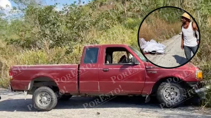 Mueren dos menores de edad al chocar de frente contra una camioneta en Campeche