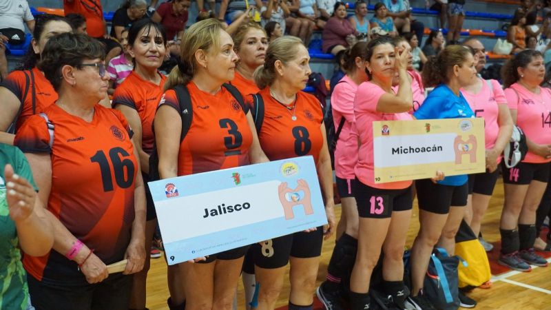 Arranca el "Circuito Nacional de Voleibol Cancún 2023" con 700 jugadoras de todo México