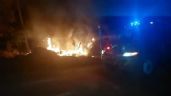 Reportan fuerte incendio en la colonia 10 de mayo en Campeche