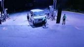 A balazos, guardia de seguridad frustra asalto en una gasolinera en Tulum