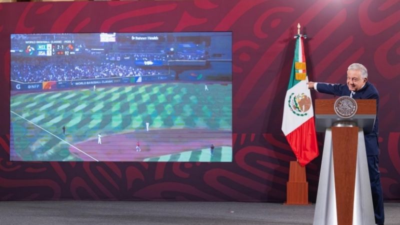 AMLO invita a ver el México vs Japón en el Clásico Mundial de Beisbol
