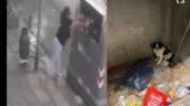Captan a una mujer tirando a un perrito a la basura en Argentina: VIDEO