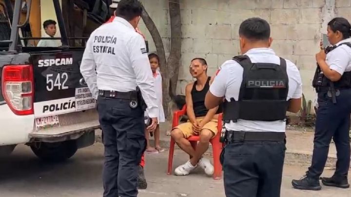 Hombre termina con lesiones en en rostro al ser asaltado en Ciudad del Carmen