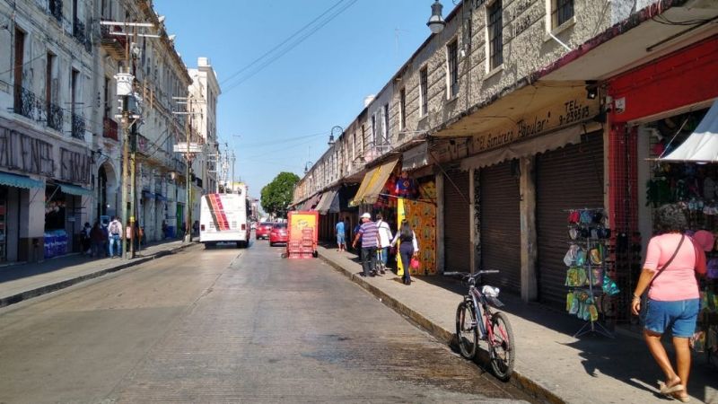 Asaltan a joven en el 'pasillo de las piñatas' del Centro de Mérida