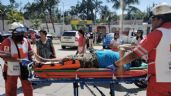 Hombre termina con traumatismo craneal al ser arrollado en Ciudad del Carmen