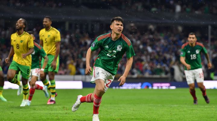 México rescata empate con Jamaica en el debut de Diego Cocca en el Estadio Azteca