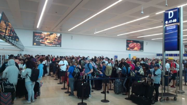 Se retrasan dos vuelos a Estados Unidos en el aeropuerto de Cancún: EN VIVO