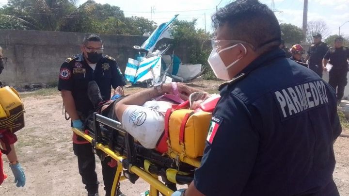Se desploma avioneta en Mérida: Identifican a uno de los pasajeros accidentados