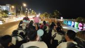 Recorrido en el turibús "Pride" visibiliza a la comunidad trans en Campeche: EN VIVO
