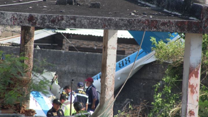 Escuela de aviación 'calla' tras el desplome de una nave en Mérida