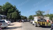 Ejidatarios desbloquean vía Valladolid-Felipe Carrillo Puerto tras ocho horas