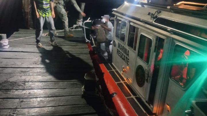 Marina rescata a 34 cubanos a la deriva en Isla Mujeres