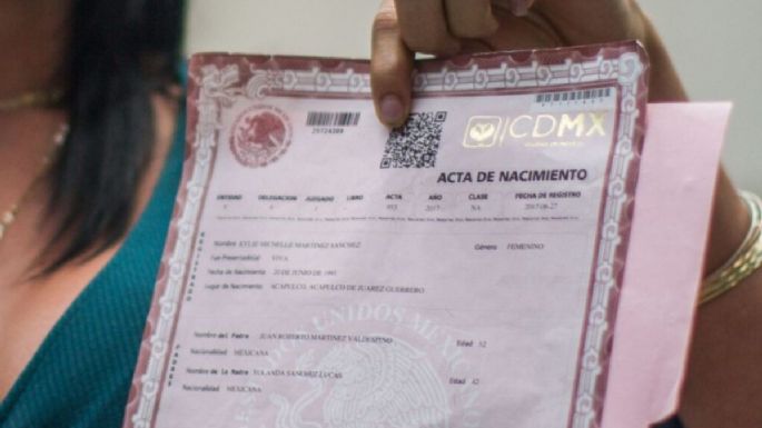 Registro Civil de la CDMX alerta sobre página que hace fraudes con actas de nacimiento