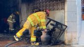 Cortocircuito provoca incendio en una casa en Campeche