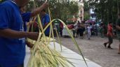 Católicos llegan a misa del Domingo de Ramos en la Catedral de Cancún: EN VIVO