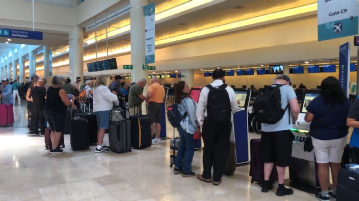 Aeropuerto de Cancún registra 170 vuelos de llegadas internacionales: EN VIVO
