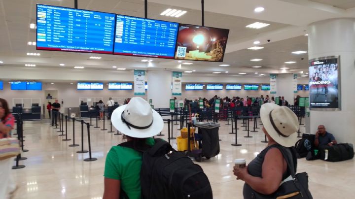 Aeropuerto de Cancún reporta la cancelación de tres vuelos: EN VIVO