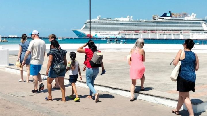 ¡'Oleada de turistas'! Cozumel recibirá a 28 cruceros a partir de este lunes