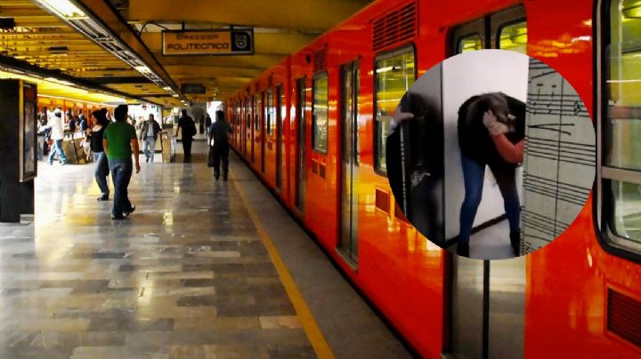 Mujeres se agarran de los pelos dentro de una taquilla del Metro de la CDMX: VIDEO