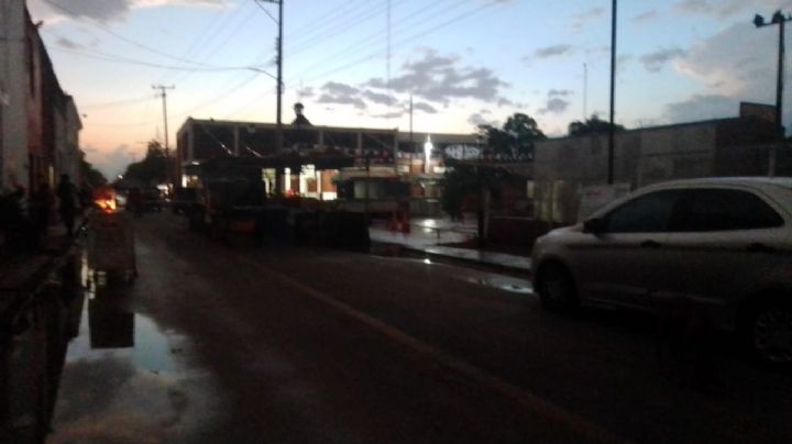 Fuerte aguacero inunda calles y deja sin luz a medio pueblo en Suma de Hidalgo