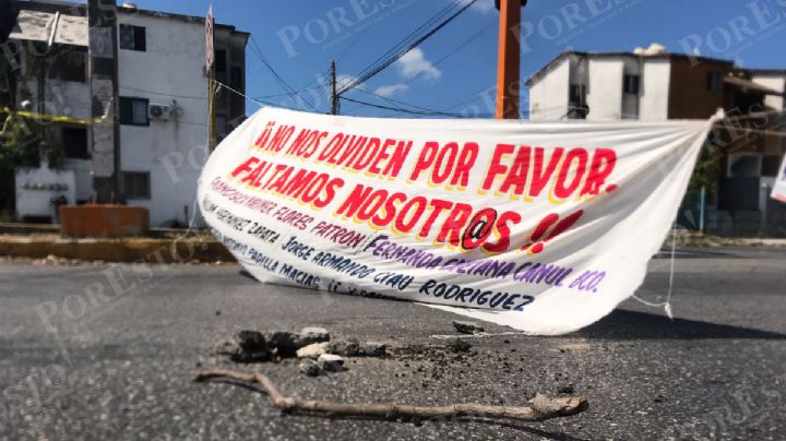 Caso Fernanda Cayetana: Madres buscadoras bloquean la avenida Nichupté en Cancún