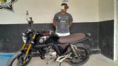 Detienen a joven en Tizimín por circular una motocicleta robada desde hace dos años